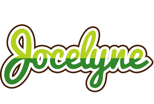 Jocelyne golfing logo