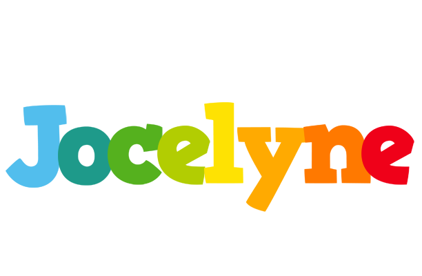 Jocelyne rainbows logo