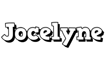 Jocelyne snowing logo