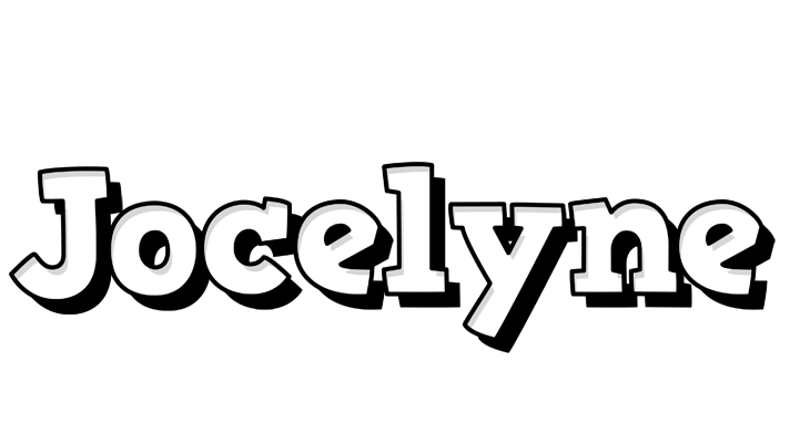 Jocelyne snowing logo