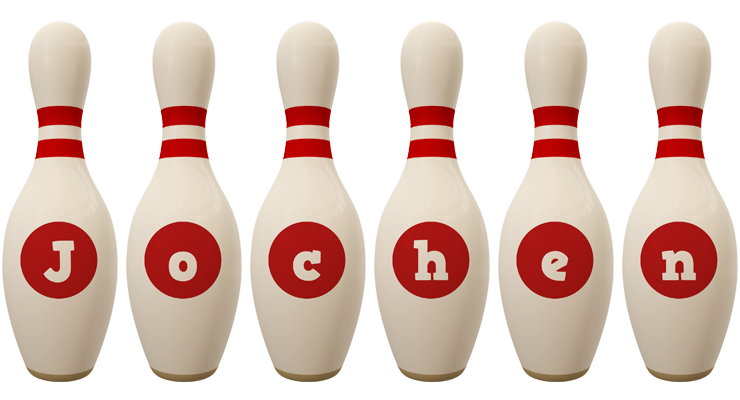 Jochen bowling-pin logo