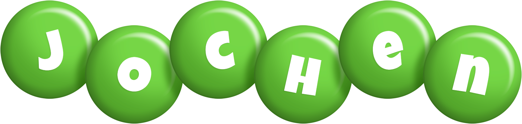 Jochen candy-green logo
