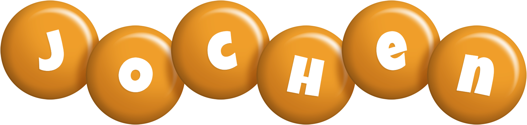 Jochen candy-orange logo