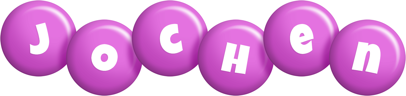 Jochen candy-purple logo