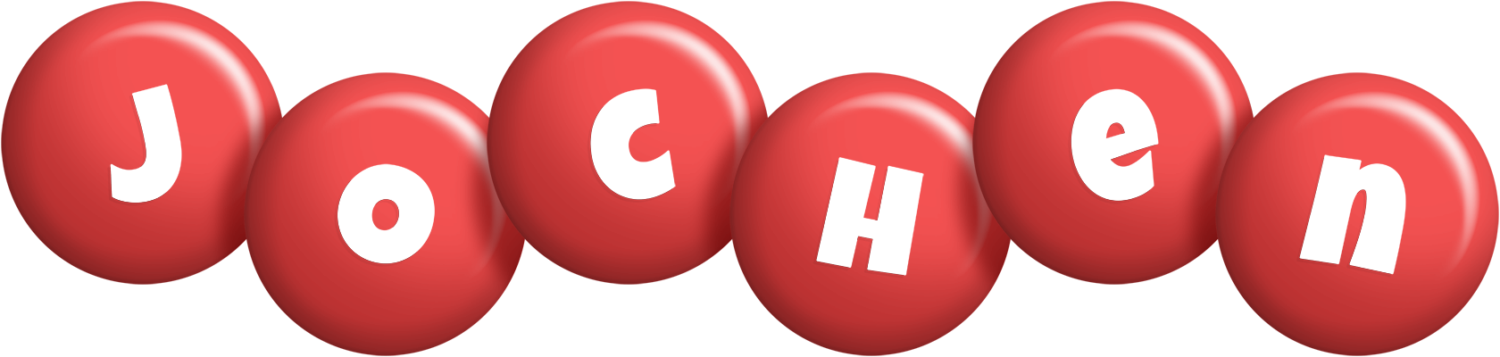 Jochen candy-red logo