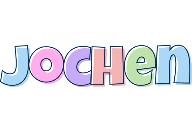 Jochen pastel logo