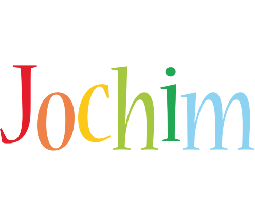 Jochim birthday logo