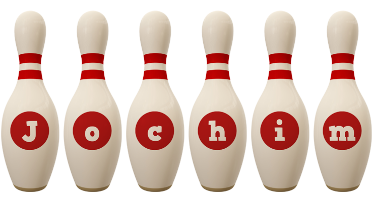 Jochim bowling-pin logo