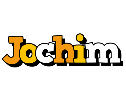 Jochim cartoon logo