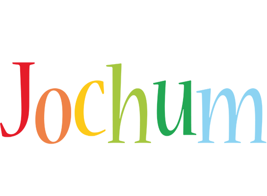 Jochum birthday logo