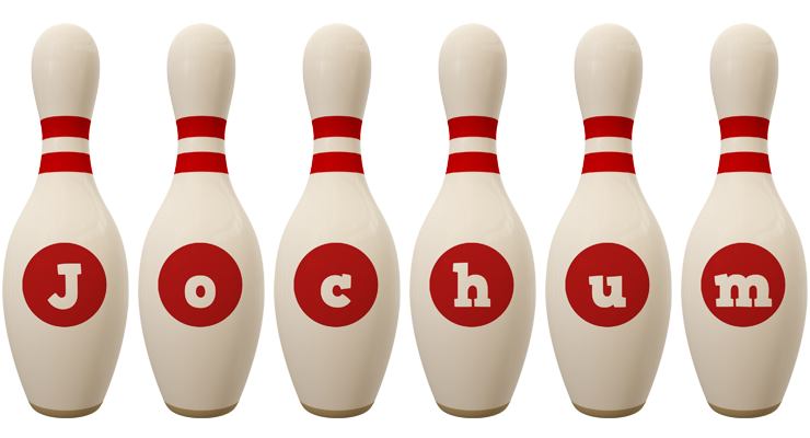 Jochum bowling-pin logo