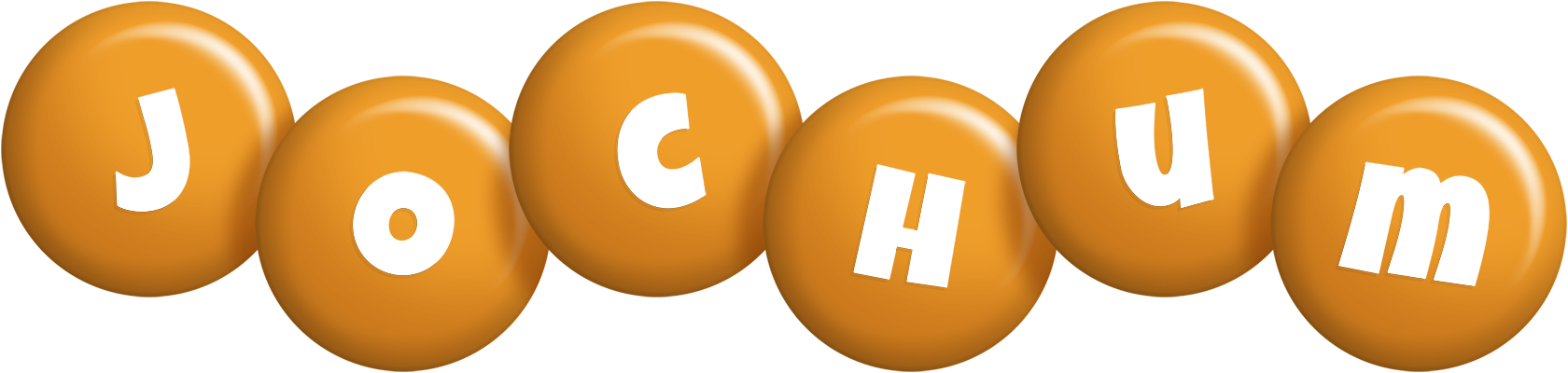 Jochum candy-orange logo
