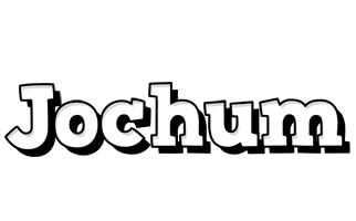 Jochum snowing logo