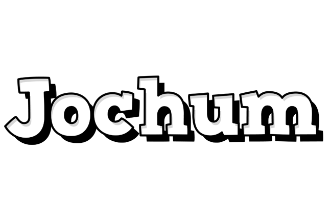 Jochum snowing logo