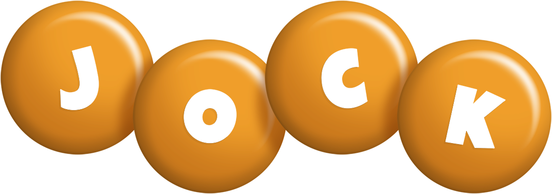 Jock candy-orange logo
