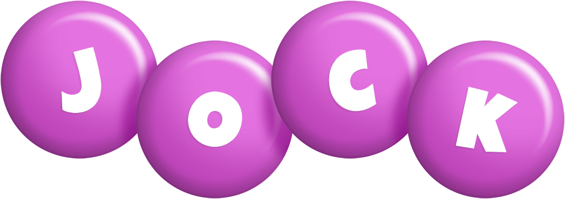 Jock candy-purple logo