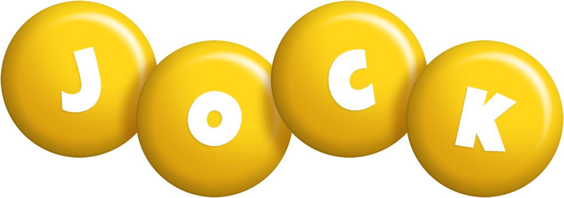 Jock candy-yellow logo