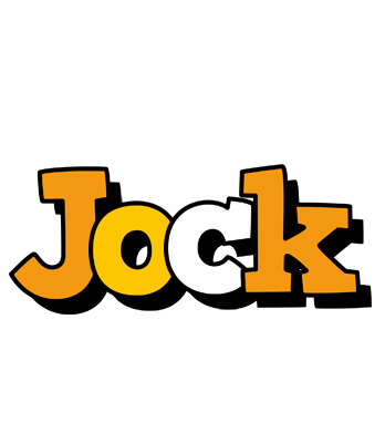 Jock cartoon logo