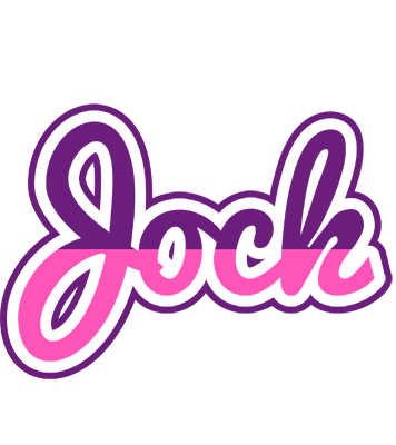 Jock cheerful logo