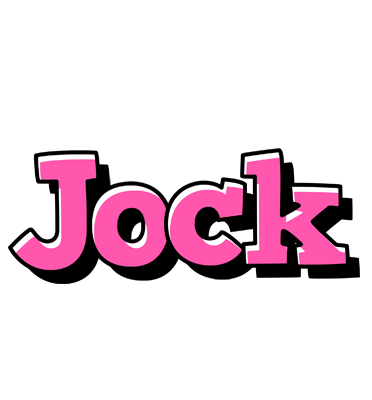 Jock girlish logo