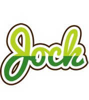 Jock golfing logo