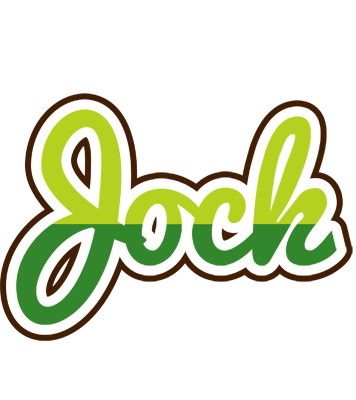 Jock golfing logo