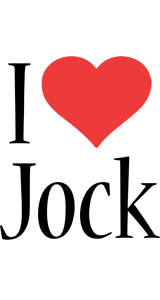 Jock i-love logo