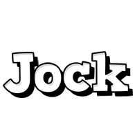 Jock snowing logo