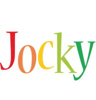 Jocky birthday logo