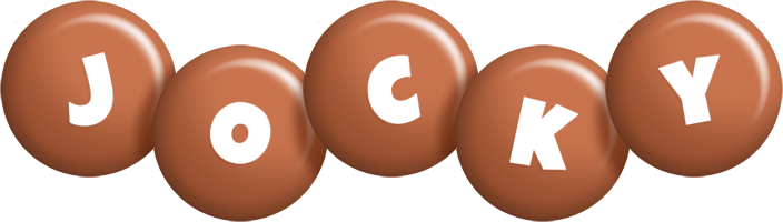 Jocky candy-brown logo