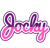 Jocky cheerful logo