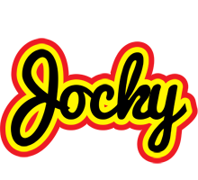 Jocky flaming logo