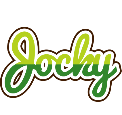 Jocky golfing logo