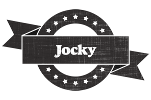 Jocky grunge logo