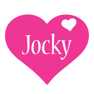 Jocky love-heart logo