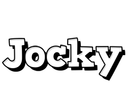 Jocky snowing logo