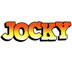 Jocky sunset logo