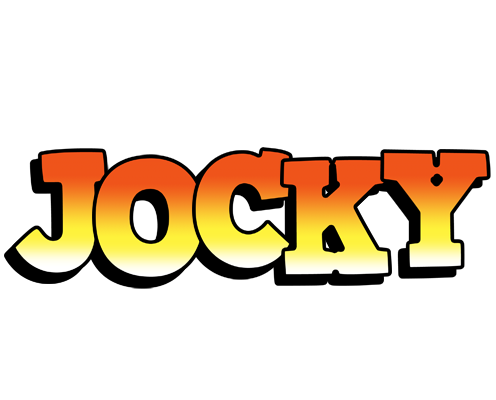 Jocky sunset logo