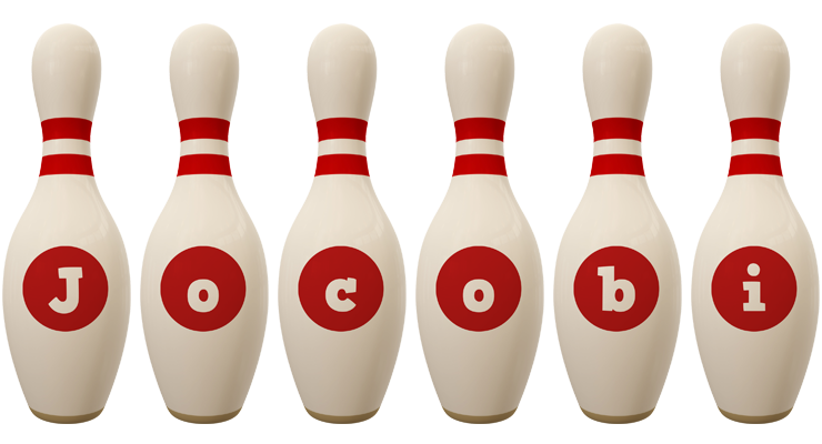 Jocobi bowling-pin logo