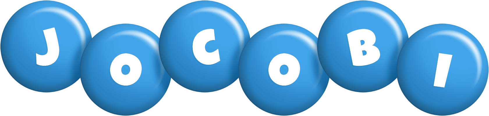 Jocobi candy-blue logo