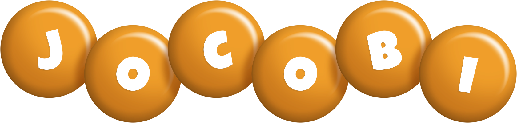 Jocobi candy-orange logo