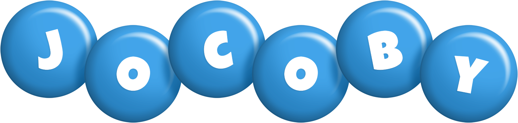 Jocoby candy-blue logo