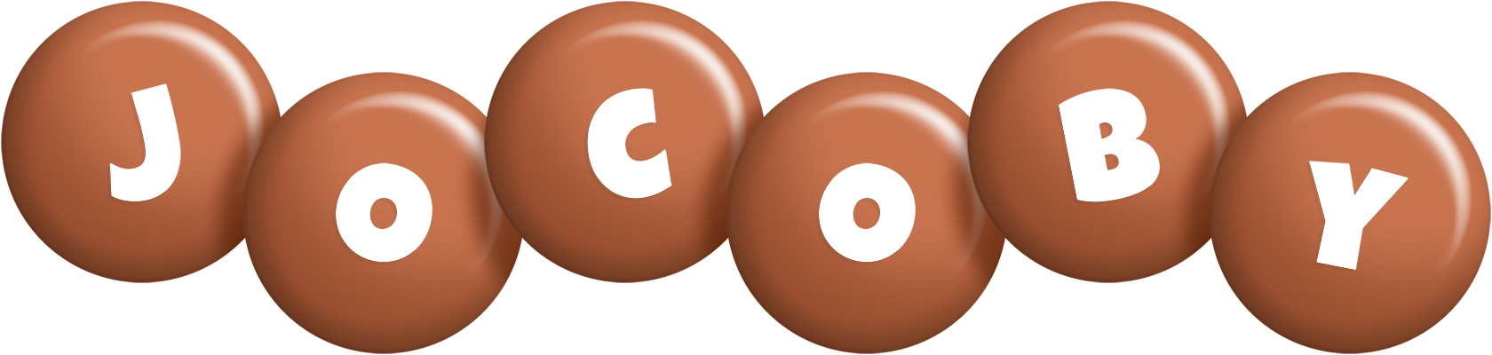 Jocoby candy-brown logo