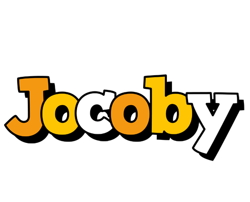 Jocoby cartoon logo