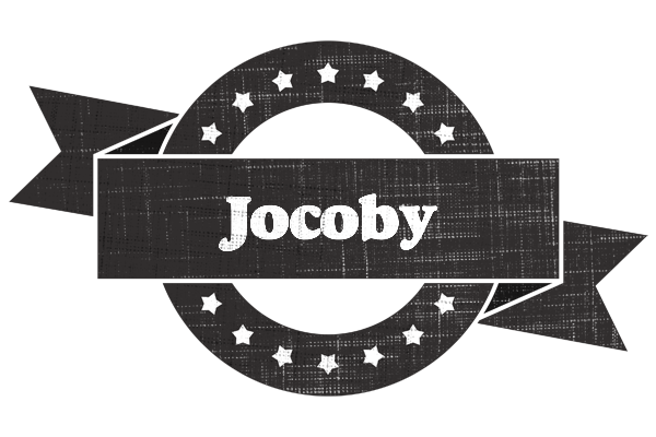Jocoby grunge logo