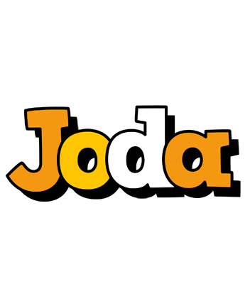 Joda cartoon logo