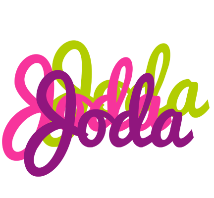 Joda flowers logo