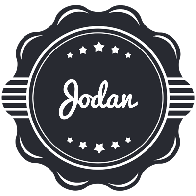 Jodan badge logo