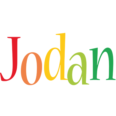 Jodan birthday logo