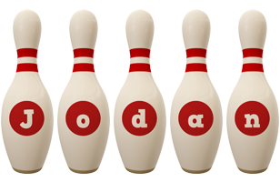 Jodan bowling-pin logo